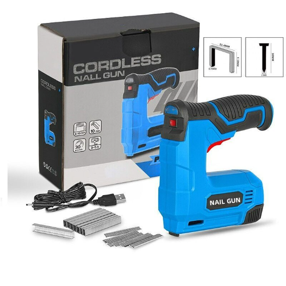 Power Electric Cordless Nail Gun/Staple Gun