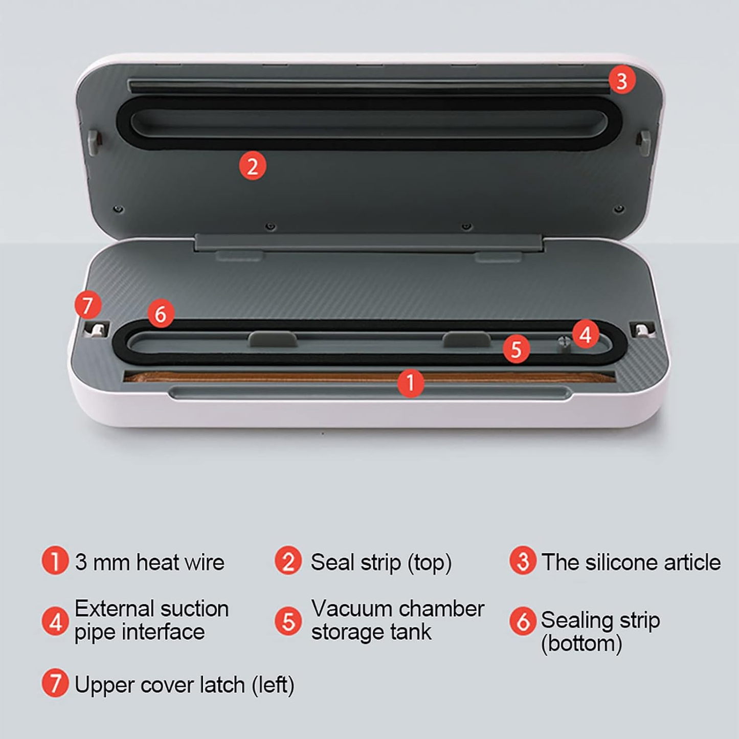 Free Shipping Compact Vacuum Sealer, Portable Food Sealing Machine