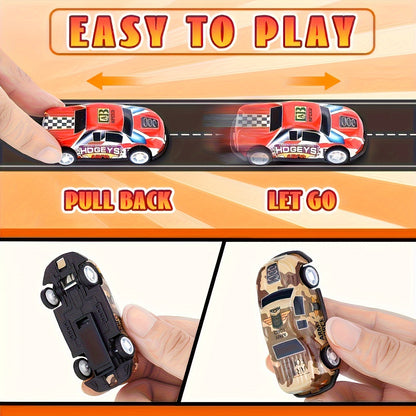 48PCS Metal Pull Back Cars Toy for Kids, Toy Cars for Kids Ages 3-12, Race Cars Party Favors for Kid Toys, Party Favors Birthday Gift for Boys Girls