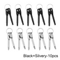 Keychain Screwdriver Set, 3Pcs Mini Portable Key Shaped Screwdriver Tool with Key Ring (1 Slotted + 1 Phillips), Black/Silver Stainless Steel, for Car Repair Outdoor EDC Home Emergency