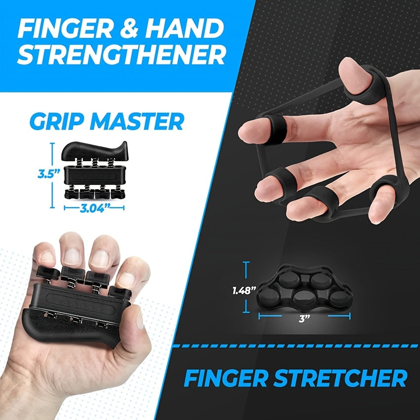 Grip Strengthener Forearm Strengthener Hand Grips Strengthener Kit - 5 Pack Adjustable Resistance，Forearm Strengthener, Hand Exerciser for Muscle Building - No Batteries Required