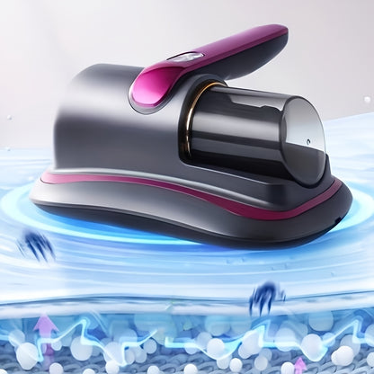 Mattress Vacuum Cleaner -  Cordless Bed Vacuum Cleaner, Powered by UV-C Light & Ultrasonic Technology,8000pa Strong Suction,Low Noise,Suitable for Dust, Pet Hair, Etc.
