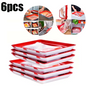 Food Plastic Preservation Tray, Stackable Food Tray Reusable Creative fresh tray storage for Food Preservation