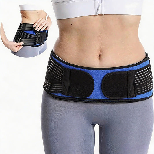 Unisex Sacroiliac Joint Strap, Hip And Pelvic Suitable - Adjustable Lower Abdominal Compression Design, Stable Sacroiliac Joint - Suitable for Both Men And Women, Daily Wear