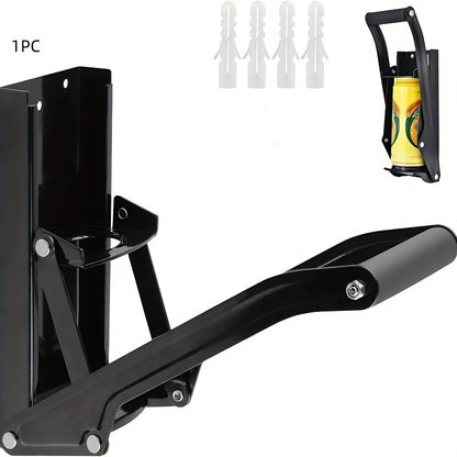 Metal Can Crusher. Smasher - Black | Heavy-Duty Recycling Smasher for Aluminum Seltzer, Soda, Beer Cans and Bottles, Gadgets for Home