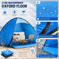 Pop Up Beach Tent – for 3-4 Person UPF 50+ UV Sun Protection Beach Shade Pop Up Sun Shelter with Carry Bag for Beach, Park, Camping