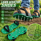 Spiked Shoes  | 1 Pair Green Spiked Shoes with Sharp Short Spikes for Epoxy Floor Coating, Self-Leveling Floor, Epoxy Garage Floor