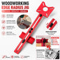 4 in 1 Aluminum Alloy Router Milling Groove Bracket | Router Circle Cutting Jig Multifunctional Cabinet Hardware Jig and Router Guide, Adjustable Router Jig Tool for Woodworking