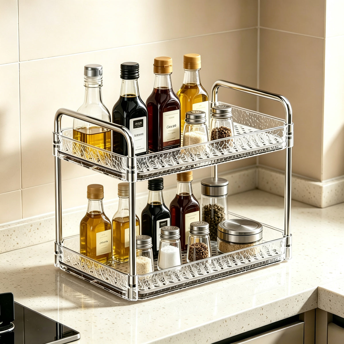 Functional kitchen cup holder, household storage and rack