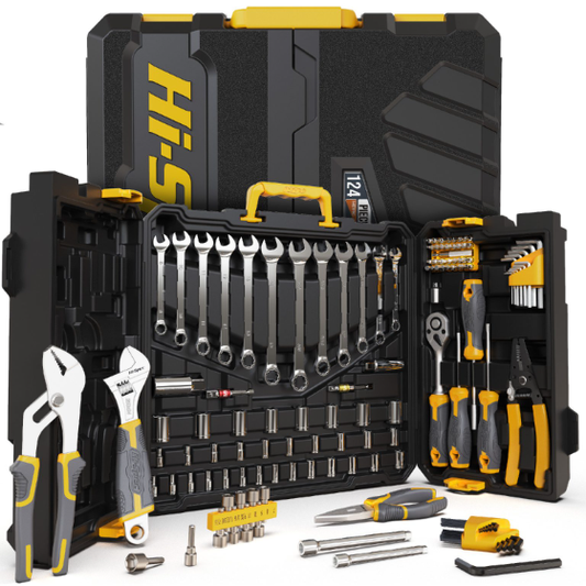 124pcs Socket Wrench Toolkit NZ Stock Clearance