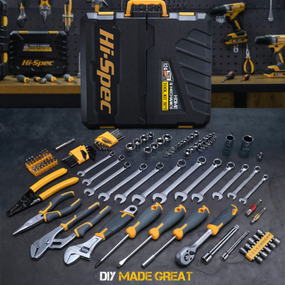 124pcs Socket Wrench Toolkit NZ Stock Clearance