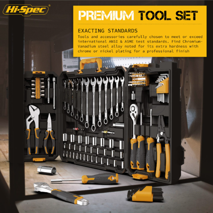 124pcs Socket Wrench Toolkit NZ Stock Clearance