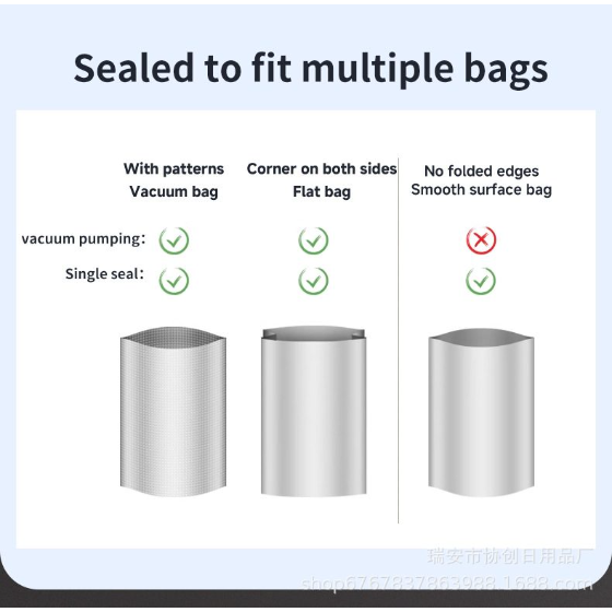 Free Shipping Compact Vacuum Sealer, Portable Food Sealing Machine