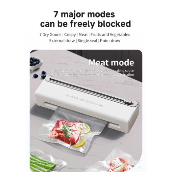 Free Shipping Compact Vacuum Sealer, Portable Food Sealing Machine