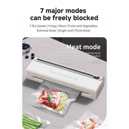 Free Shipping Compact Vacuum Sealer, Portable Food Sealing Machine