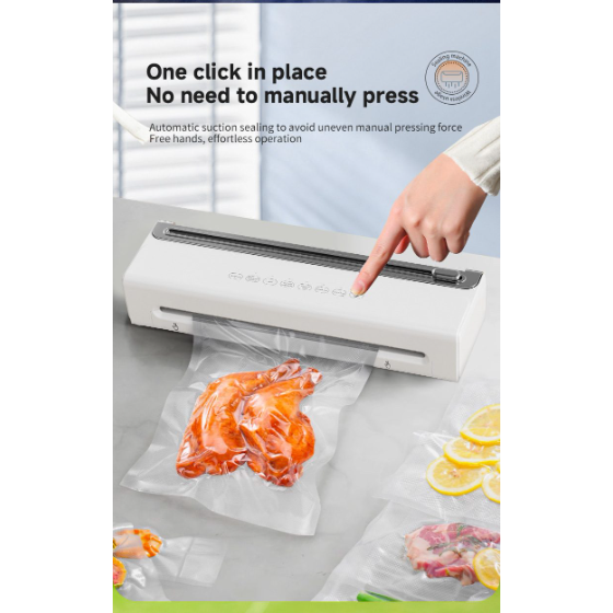 Free Shipping Compact Vacuum Sealer, Portable Food Sealing Machine