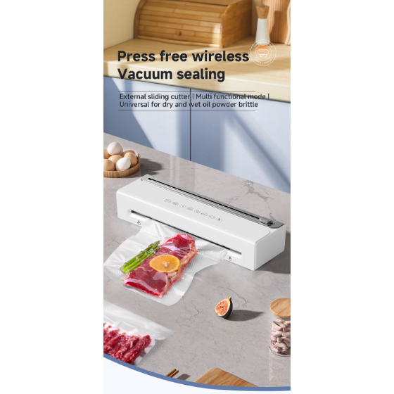 Free Shipping Compact Vacuum Sealer, Portable Food Sealing Machine