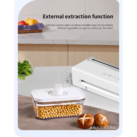 Free Shipping Compact Vacuum Sealer, Portable Food Sealing Machine