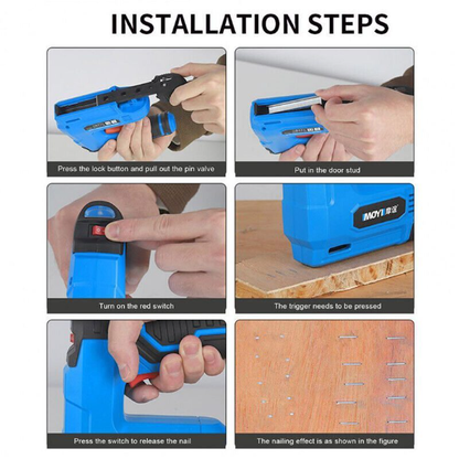 Power Electric Cordless Nail Gun/Staple Gun