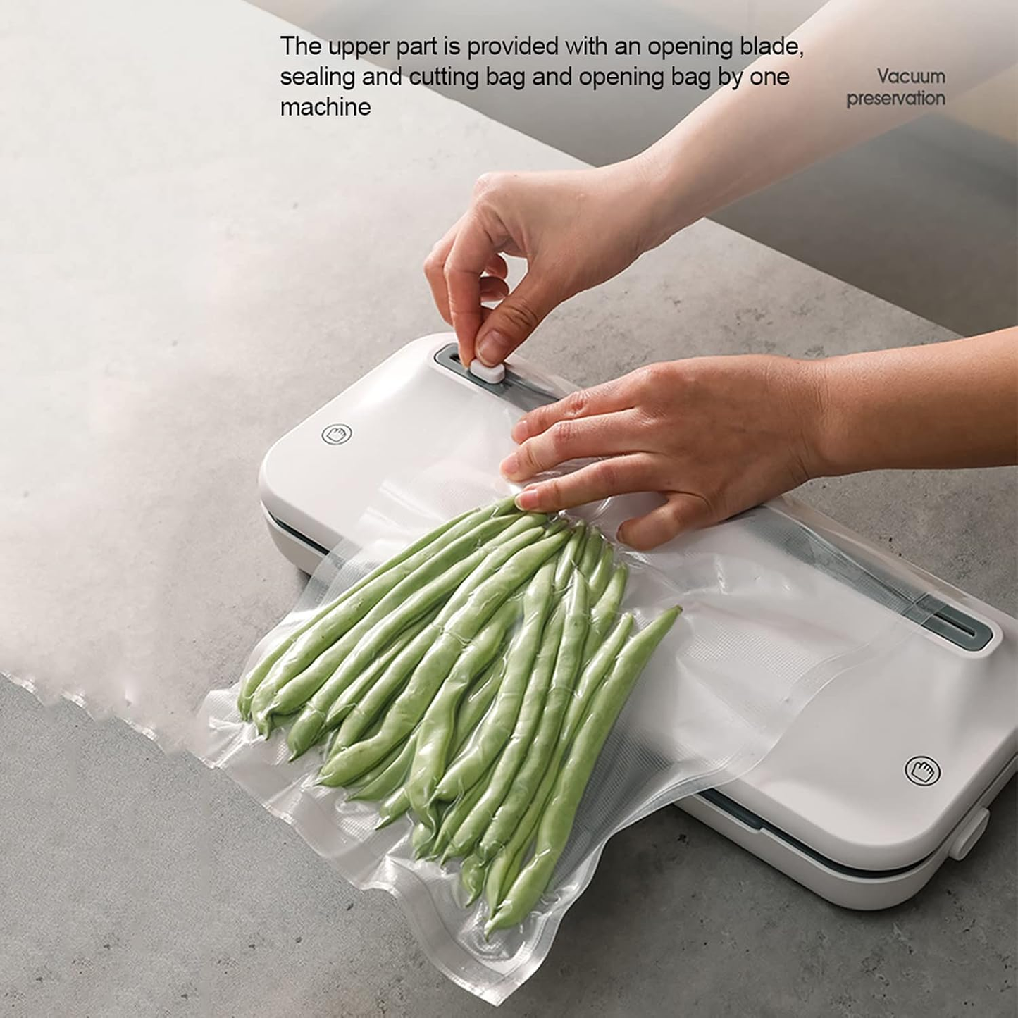 Free Shipping Compact Vacuum Sealer, Portable Food Sealing Machine