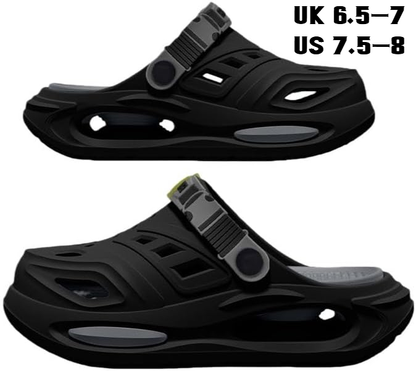 Men's Summer Outdoor EVA Slip-On Crocs - Non-Slip, Comfortable, Arch Support Clogs for Easy Wear and All-Day Comfort - Ideal Footwear for Leisure and Casual Outings
