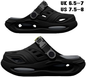 Men's Summer Outdoor EVA Slip-On Crocs - Non-Slip, Comfortable, Arch Support Clogs for Easy Wear and All-Day Comfort - Ideal Footwear for Leisure and Casual Outings