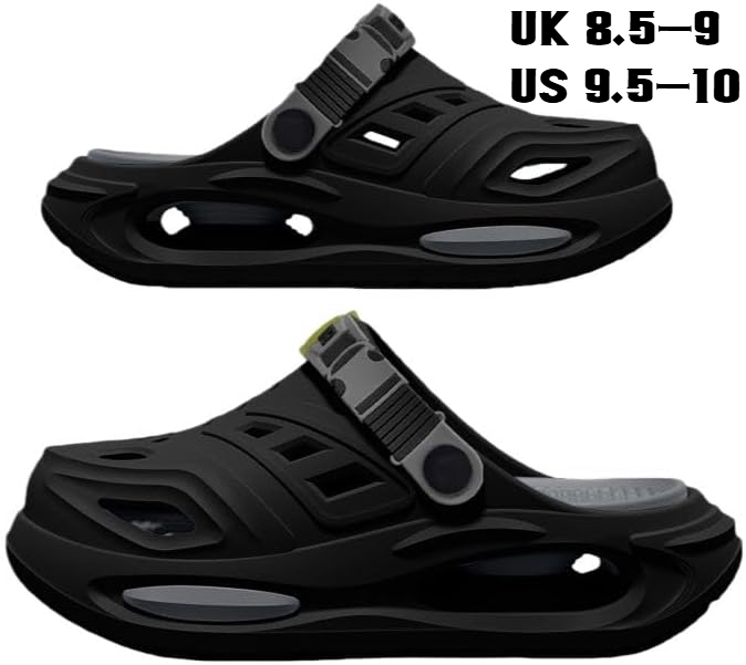 Men's Summer Outdoor EVA Slip-On Crocs - Non-Slip, Comfortable, Arch Support Clogs for Easy Wear and All-Day Comfort - Ideal Footwear for Leisure and Casual Outings