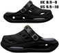 Men's Summer Outdoor EVA Slip-On Crocs - Non-Slip, Comfortable, Arch Support Clogs for Easy Wear and All-Day Comfort - Ideal Footwear for Leisure and Casual Outings