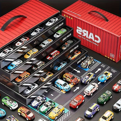48PCS Metal Pull Back Cars Toy for Kids, Toy Cars for Kids Ages 3-12, Race Cars Party Favors for Kid Toys, Party Favors Birthday Gift for Boys Girls
