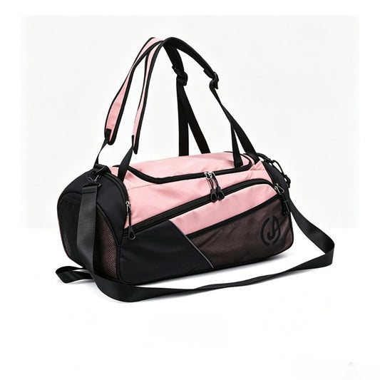 Travel Backpack for WomenLarge Capacity Travel Bag- Versatile Gym And Business Trip Luggage with Shoe Pouch Casual Daypack for Weekender Business Hiking, Pink