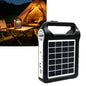 Portable Solar Power Bank Power Station, Mini Solar Lighting System With Replaceable Lithium Battery, USB Output For Charging Cellphone, Built-in Torch Light, Optional UFO LED Bulb For Household Outdoor Camping Power Failure Emergency Supply