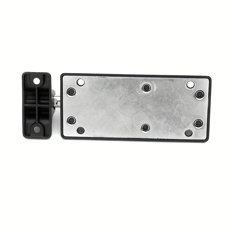 Sliding keyless combination lock with protective coating, suitable for pool gates and fences, shed doors, and cabinets (black)
