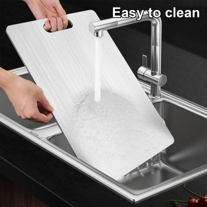 Titanium Cutting Board, NonToxic MetalChopping BoardSet, DishwasherSafe & Warp Proof