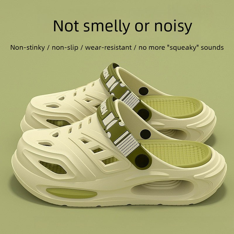 Men's Summer Outdoor EVA Slip-On Crocs - Non-Slip, Comfortable, Arch Support Clogs for Easy Wear and All-Day Comfort - Ideal Footwear for Leisure and Casual Outings