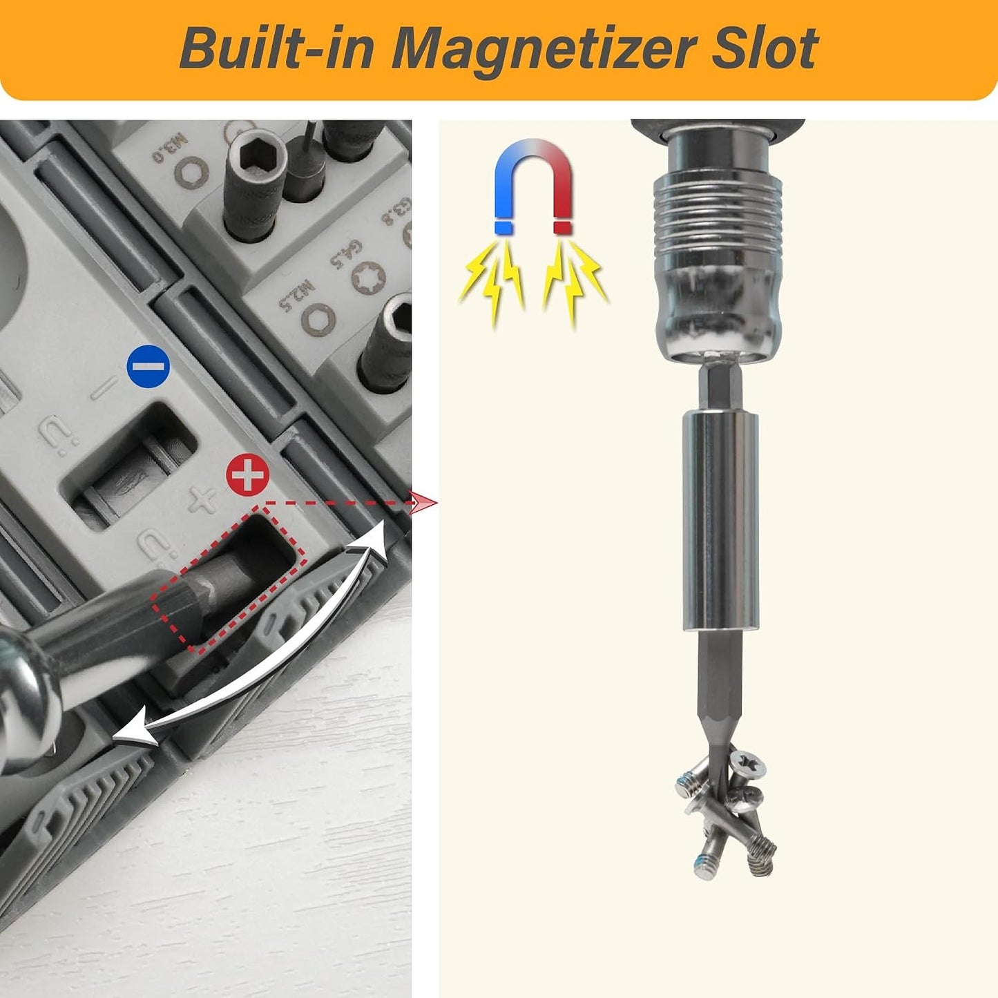 126-in-1 Precision Screwdriver Set, Professional Magnetic Mini Repair Tool Kit for Phone, Computer, Watch, Laptop,  Ring Doorbell, Eyeglass, Electronic, [Bearing Steel] Screw Driver