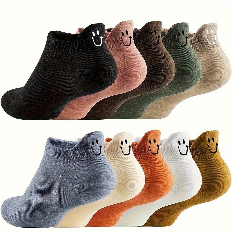 20 Pairs of Cute Patterned Breathable Womens Casual Athletic Socks - Stylish and Comfortable Sport Socks for Everyday Wear