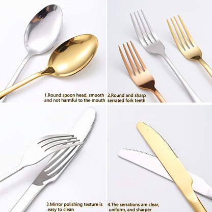 10 piece stainless steel camping utensil set - portable and durable outdoor picnic utensil, including plates, forks, spoons, and cups - suitable for hiking, backpacking, and camping adventures - perfect for outdoor dining essentials