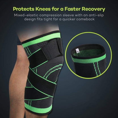 Knee Braces for Knee Pain,1 Pack Knee Compression Sleeve for Sports | Knee Support for Workout Weightlifting Basketball,Knee Sleeve for Joint Pain and Arthritis Relief