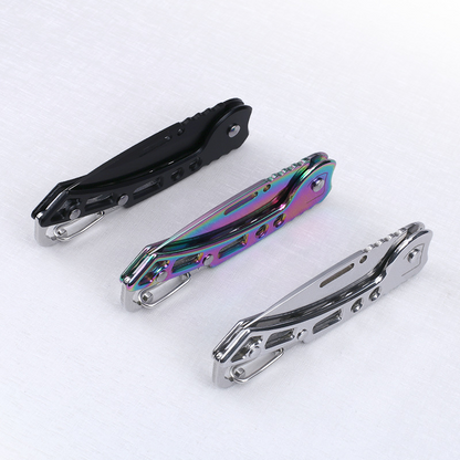 3 Pack Small Kitchen Knives Folding Stainless Steel Knife Dough Scorer Culinary Knives Paring Knife for Women Men