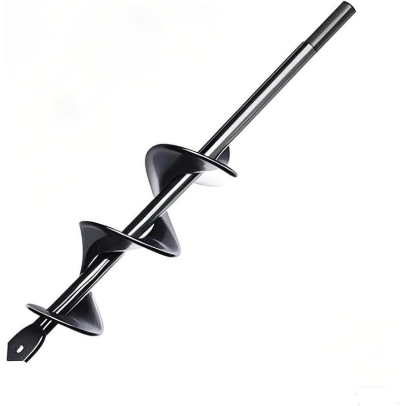 Garden Auger Drill Bit 1.6x9 Inch, 3/8" Hex Drive Bulb Planter for Planting | Rapid Bedding Plant Auger for Tulips Flowers Seedlings, Heavy Duty Spiral Hole Digger for Garden Planting & Soil Loosening