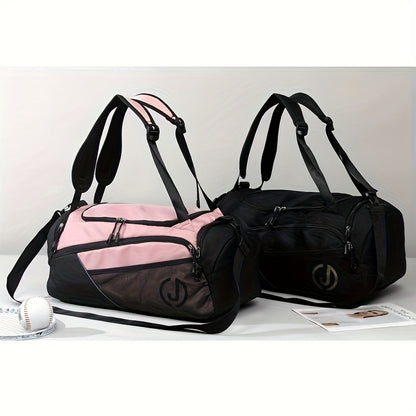 Travel Backpack for WomenLarge Capacity Travel Bag- Versatile Gym And Business Trip Luggage with Shoe Pouch Casual Daypack for Weekender Business Hiking, Pink