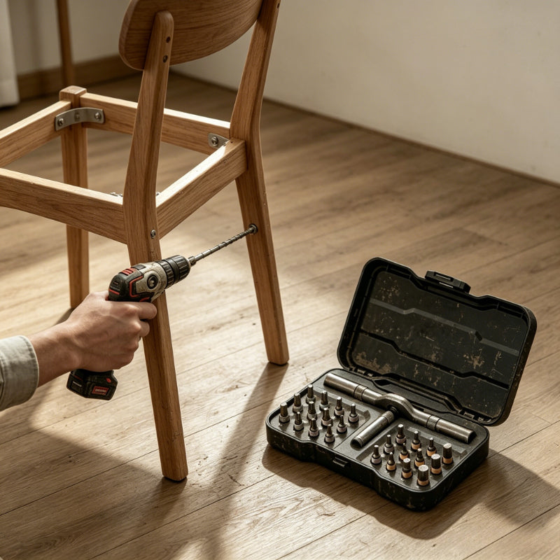 24-in-1 multi-function ratchet set, a versatile DIY repair tool kit, is an ideal choice for households, repair shops and other scenarios, covering a wide range of daily repair tasks.