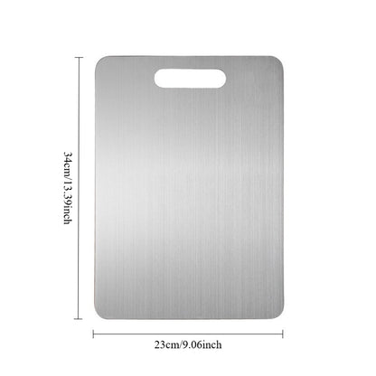 Titanium Cutting Board, NonToxic MetalChopping BoardSet, DishwasherSafe & Warp Proof