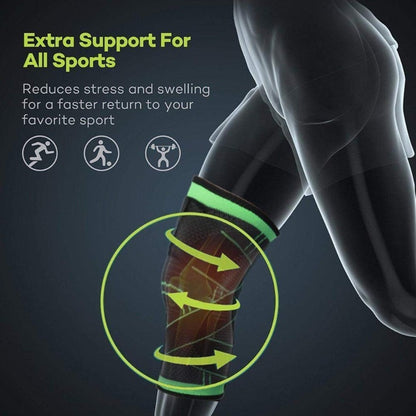Knee Braces for Knee Pain,1 Pack Knee Compression Sleeve for Sports | Knee Support for Workout Weightlifting Basketball,Knee Sleeve for Joint Pain and Arthritis Relief