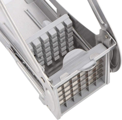 French Fry Cutter for Potatoes, Professional Grade | Durable stainless steel, easy lever operation, fast cutting. Ideal for family meals, parties and batch food prep