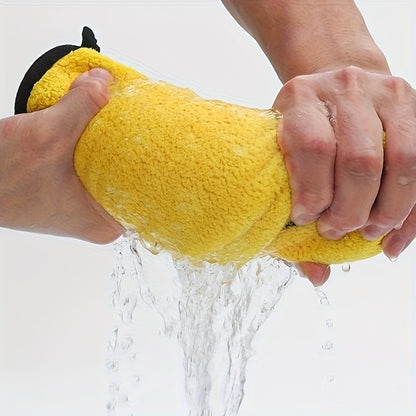10/20 Pack Cleaning Towels, Premium Microfiber Coral velvet Washing and Detailing Towels for Car Detailing Household Cleaning Ultra-Soft Super Absorbent, Lint Streak-Free 11.8"x11.8” Cleaning Cloth (Yellow/Grey)