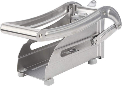 French Fry Cutter for Potatoes, Professional Grade | Durable stainless steel, easy lever operation, fast cutting. Ideal for family meals, parties and batch food prep