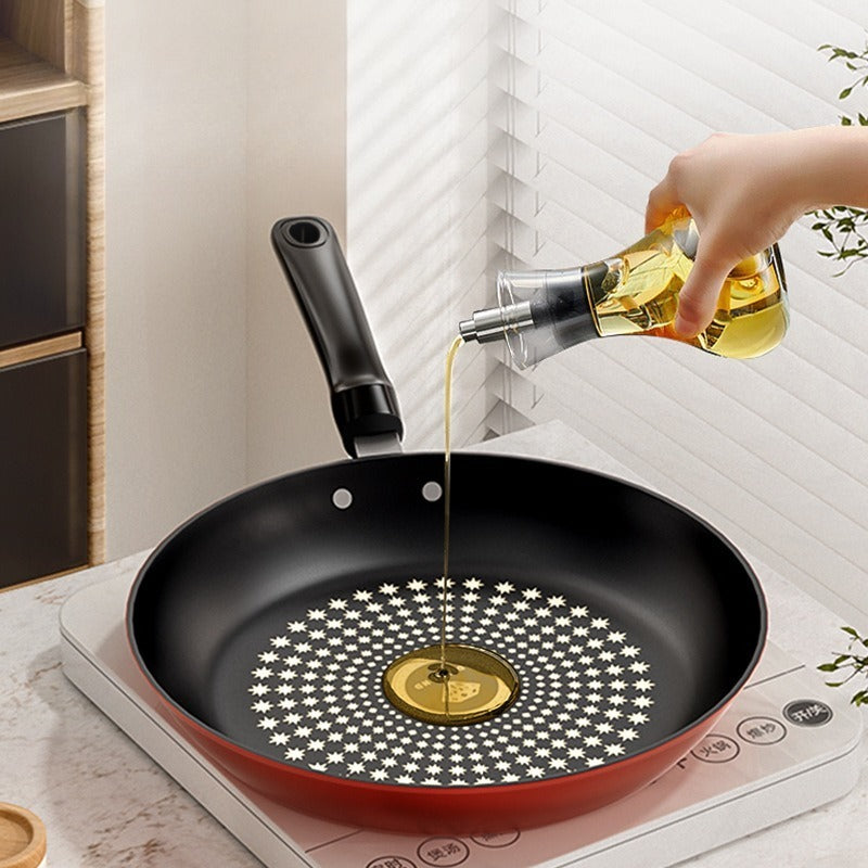 26cm Cast Iron Non-Stick Frying Pan - Lightweight Smokeless Skillet, Induction Compatible for Gas and Smooth Top Stovetops, Ideal for Steak, Pancakes, and Breakfast Cooking