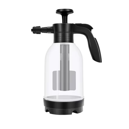 Manual Pressure Foam Sprayer 2L Handheld Garden Pump Sprayer Car Wash Foam with Thickened Pressure Bar Handle for Home Gardening Car Washing