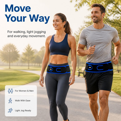 Unisex Sacroiliac Joint Strap, Hip And Pelvic Suitable - Adjustable Lower Abdominal Compression Design, Stable Sacroiliac Joint - Suitable for Both Men And Women, Daily Wear